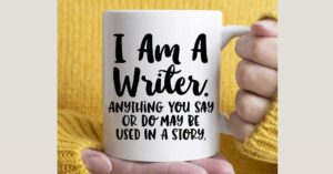 writer mug