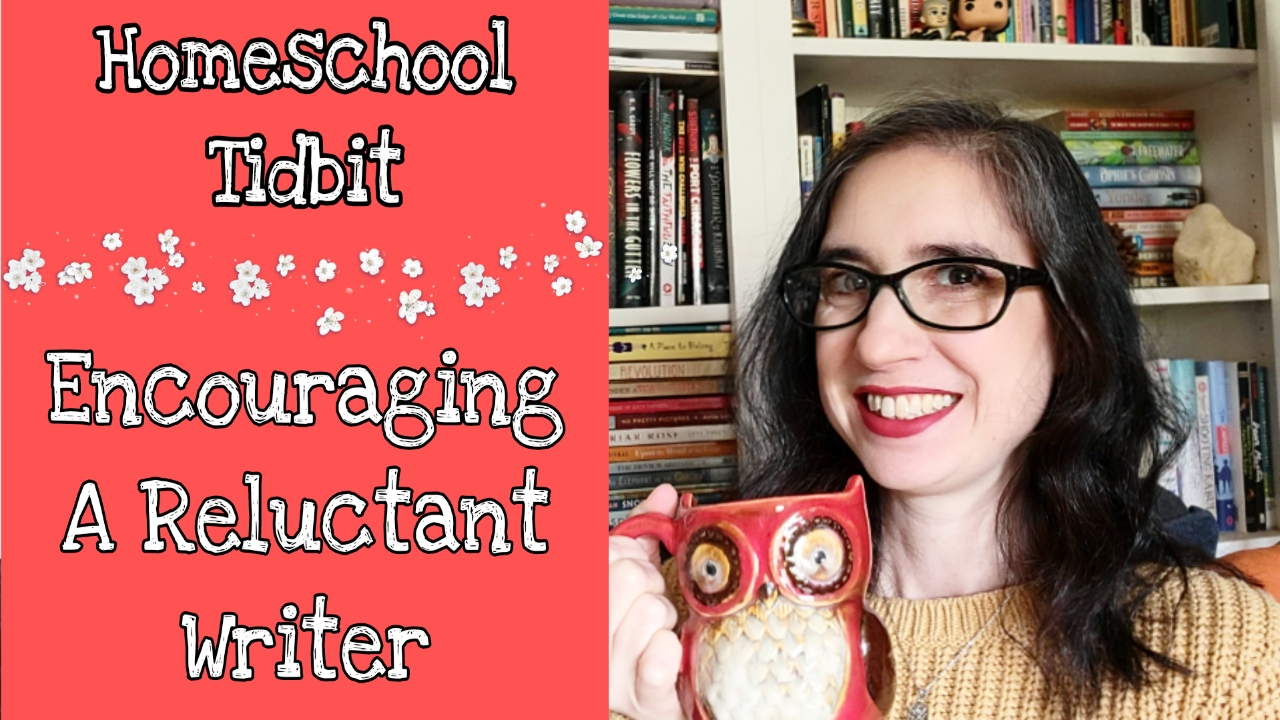 Homeschool Tidbits: Encouraging Your Reluctant Writer - Build Your Library